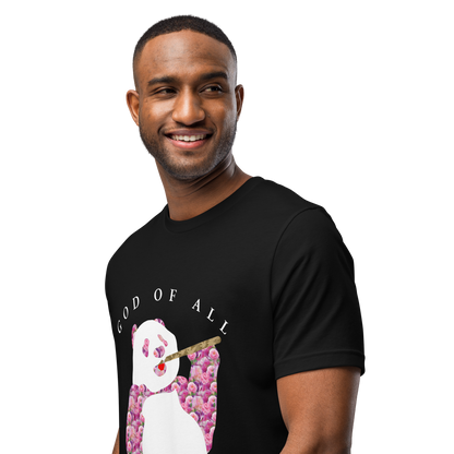 God of all Pandas Unisex t-shirt Black FW2024