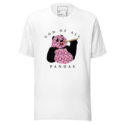 God of all Pandas Unisex t-shirt White SW2024